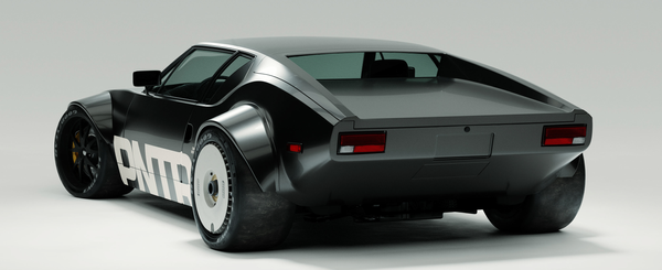 Retrofuturism Meets Italian Muscle: Daniel Crane's Cyberpunk Pantera