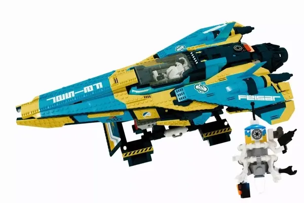 One Fan Wants LEGO to Recreate the Iconic FEISAR Ship from Wipeout