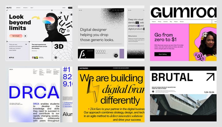 Web Design for Rebels: Is Neo-Brutalism on the Rise?